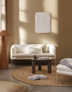 Tapis Eternal Rond Naturel - Ferm Living