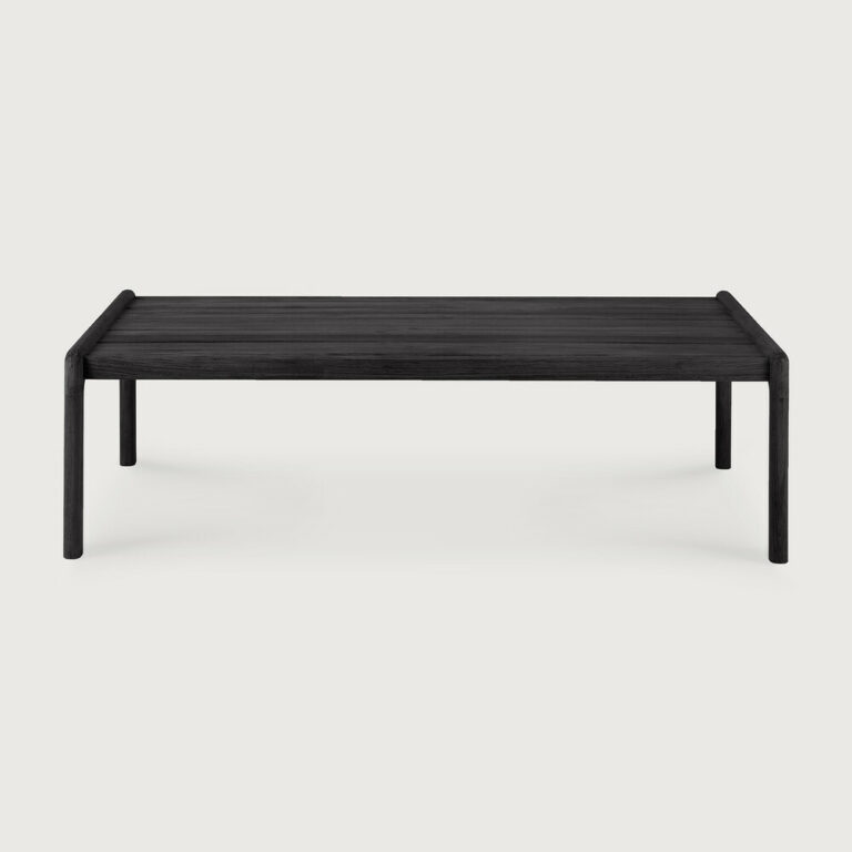Table basse de jardin Jack teck noir – Ethnicraft