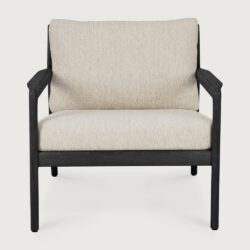 Fauteuil de jardin Jack teck noir - Ethnicraft