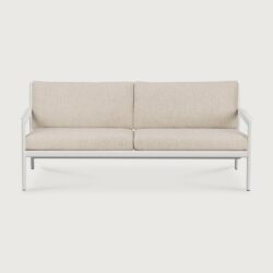 Canapé de jardin Jack aluminium blanc 2 places - Ethnicraft